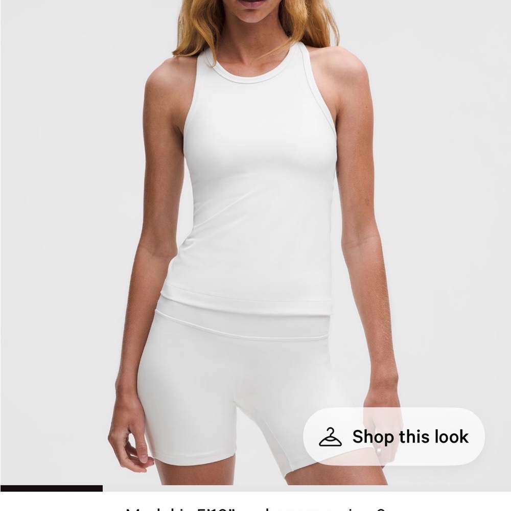 Lululemon Align White Tank Top NWT